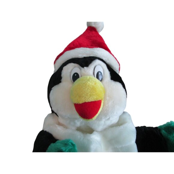 Vintage Penguin Christmas Stocking 1992 AA Plush Inc GUC - Picture 3 of 14